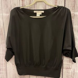 Studio M black classic blouse